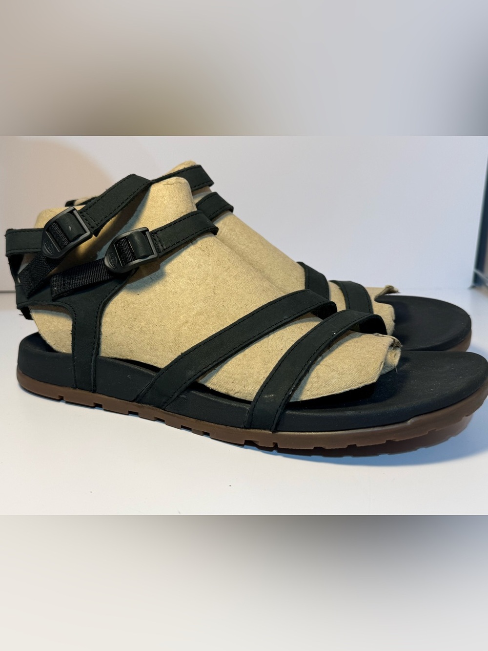 Chaco Women's Lowdown Leather Strappy High Women's gladiator Sandals size 11